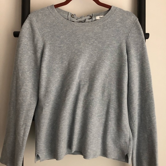 Lace Up Back Sweater - Picture 1 of 4